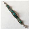 Image 2 : Tibet Hand Made Turquoise Bracelet