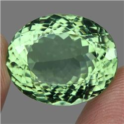 Natural Green Tea Color  Amethyst 24.89 Cts - VVS