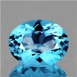 Natural Sky Blue Topaz 12x10 MM[Flawless-VVS]