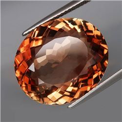 Natural  Brazil Imperial Champagne Topaz 20.24 Carats