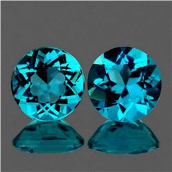 Natural Rare Brazil Blue Apatite 8.00 MM - VVS