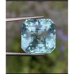 Natural Untreated Aquamarine 12.58 Cts - VVS