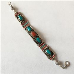 Tibet Hand Made Turquoise Bracelet