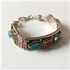 Image 2 : Tibet Hand Made Turquoise Bracelet