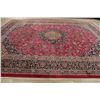 Image 9 : 13 X 10 hand knotted wool medallion area rug early 19th/c