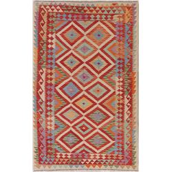 8 X 5 hand knotted woven turkish kilim late 19th/c