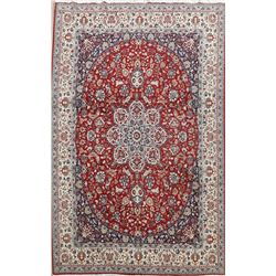 12 X 10 hand knotted wool turkish floral rug early 20th/c