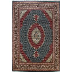 13 X 10 hand knotted wool turkish area rug early 20th/c