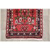 Image 6 : 3 X 1 hand knotted wool foyer oriental rug mid 20th/c