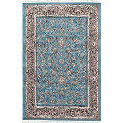 7 X 5 hand knotted wool hereke turkish area rug late 19th/c