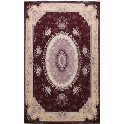 13 X 10 hand knotted wool aubusson turkish area rug late 20th/c