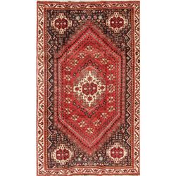 9 X 5 hand knotted wool abadeh oriental rug late 19th/c