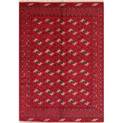 9 X 7 hand knotted wool balouch oriental area rug late 19th/c
