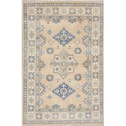 5 X 3 hand knotted wool medallion rug early 19th/c