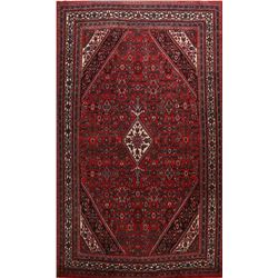 12 X 9 hand knotted wool geometric area rug mid 19th/c
