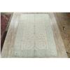 Image 2 : 13 X 9 hand knotted wool distressed area rug early 19th/c
