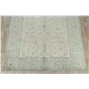 Image 5 : 13 X 9 hand knotted wool distressed area rug early 19th/c