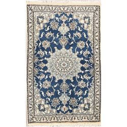 4 X 3 hand knotted wool floral oriental rug mid 19th/c