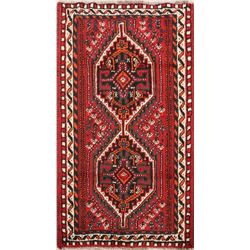 5 X 4 hand knotted wool abadeh oriental rug early 20th/c