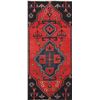 Image 1 : 5 X 3 hand knotted wool foyer area rug mid 20th/c