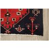 Image 6 : 5 X 3 hand knotted wool foyer area rug mid 20th/c