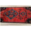 Image 8 : 5 X 3 hand knotted wool foyer area rug mid 20th/c