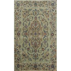 7 X 5 hand knotted wool floral oriental rug late 19th/c