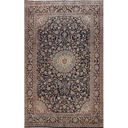 13 X 10 hand knotted wool floral oriental area rug late 19th/c