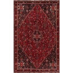 9 X 6 hand knotted wool lori geometric area rug late 19th/c