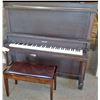 Image 1 : Antique Sherlock Manning upright piano with bench