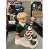 Image 2 : Poliresin North Pole elf statue