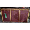Image 2 : Vintage steamer trunk from Chilling Adventures(season 4)   (approx 3 ft x 21")