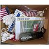 Image 2 : Large lot of for a box of flags and miscellaneous from sci-fi show