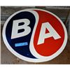 Image 1 : Mint BA Porcelan sign (2ft. Diameter)