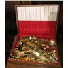 Image 1 : Large cutlery box and golden cutlery from Chilling Adventures(season 4)