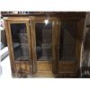 Image 1 : Vintage Wooden bookcase with 3 door glass cabinets (no key) from Chilling Adventures(season 4)