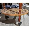 Image 3 : Boral walnut table (Approx. 19"wide x 28" tall) from Chilling Adventures(season 4)