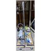 Image 2 : Clothing rack with steam iron, vacuum and etc.