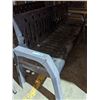 Image 1 : Iron bench from the sci-fi show (74" W)