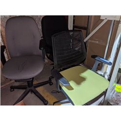 3 office chairs from the show