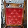 Image 3 : Red victorian chair from Chilling Adventures(season 4)