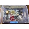 Image 1 : Bin of Misc (room keys, clock  and etc) from Chilling Adventures(season 4)