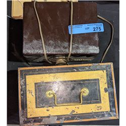 RCA Radio (tin) and a cash box from Chilling Adventures(season 4)