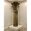 Image 1 : 10ft. egyptian column on a white platform (styrofoam) from "Under Wraps"