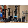 Image 1 : Black Candle holders and Candles from Chilling Adventures(season 4)
