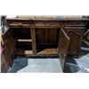 Image 4 : Early 1900s Wooden 3 drawer and 3 door Buffet from Chilling Adventures(season 4)  ( approx 6ft. x 2