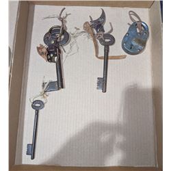 A tray of Misc keys and etc from Chilling Adventures(season 4)