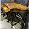 Image 2 : 1920s barley twist Hall console with drawer from Chilling Adventures(season 4)