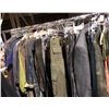 Image 1 : Rack of clothing (some broken down wardrobe) from The Day of The Dead - pants, shirts, knee pads
