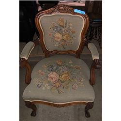 French style parlour chair from Chilling Adventures(season 4)